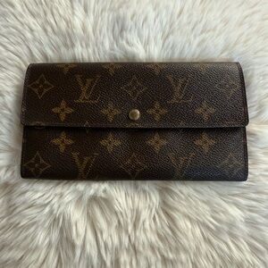 Louis Vuitton Dark Brown Monogram Wallet